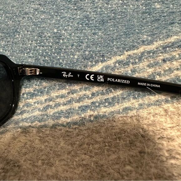 NWT Ray Ban Zuri Bio-based Black Polarized Sunglasses size 52-19 RB4455 main image 6